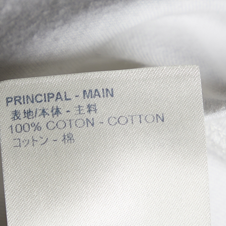 مملوكة مسبقًا Louis Vuitton White Logo Embroidered Cotton Knit T-Shirt XXS