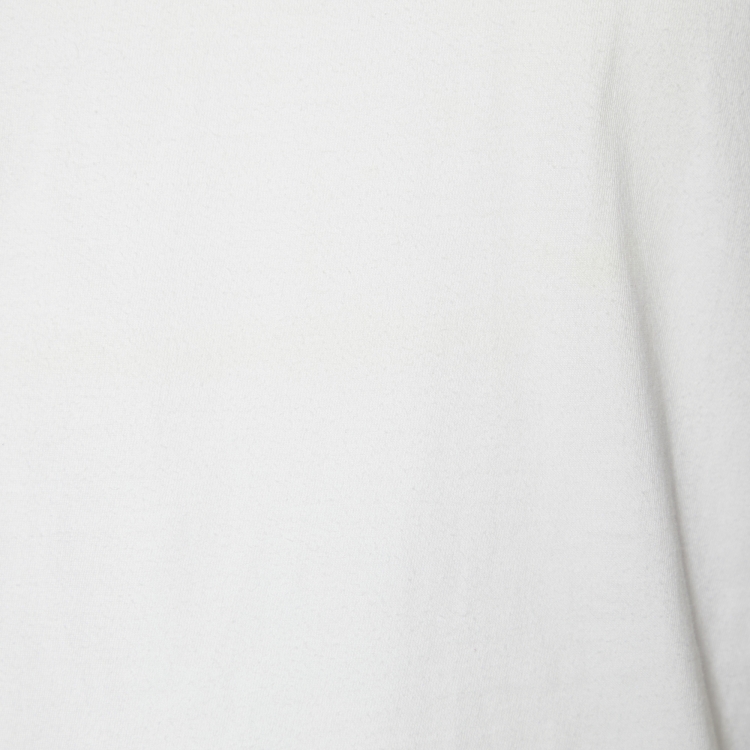 مملوكة مسبقًا Louis Vuitton White Logo Embroidered Cotton Knit T-Shirt XXS