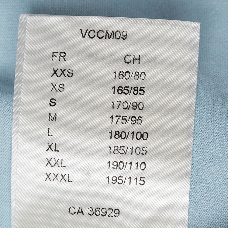 Pre Owned Louis Vuitton Blue Monogram Gradient Cotton T-Shirt 