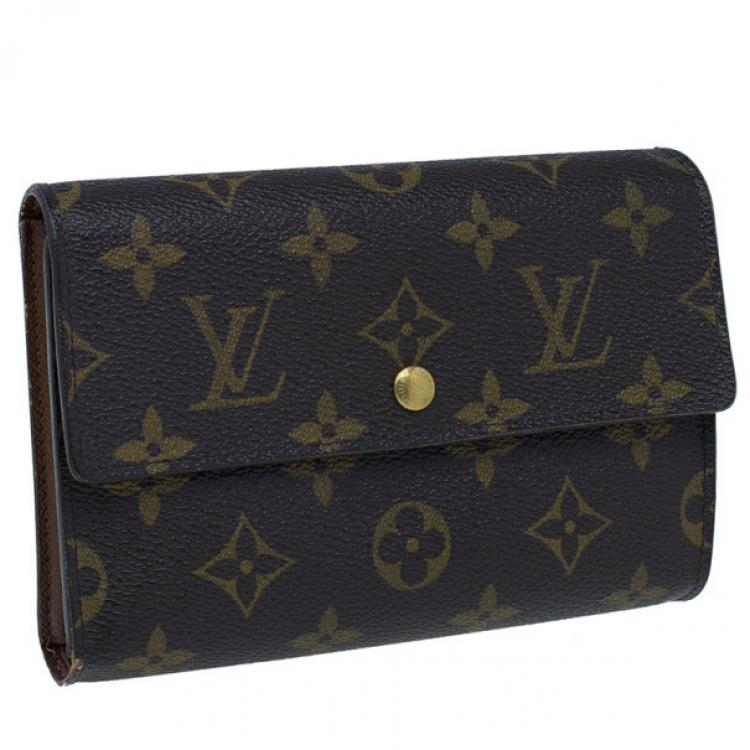 Louis Vuitton Monogram Alexandra Trifold Wallet