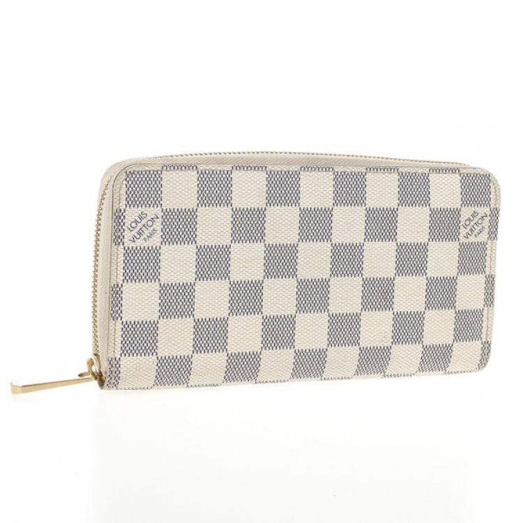 Louis Vuitton Damier Azur Zippy Continental Wallet