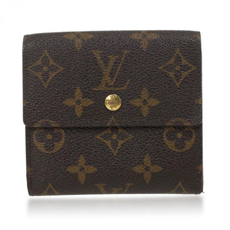 Louis Vuitton ELISE MONOGRAM Brown Leather ref.240410 - Joli Closet