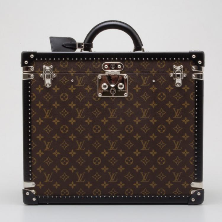 Louis Vuitton Monogram Macassar Custom Order Limited Briefcase Louis Vuitton