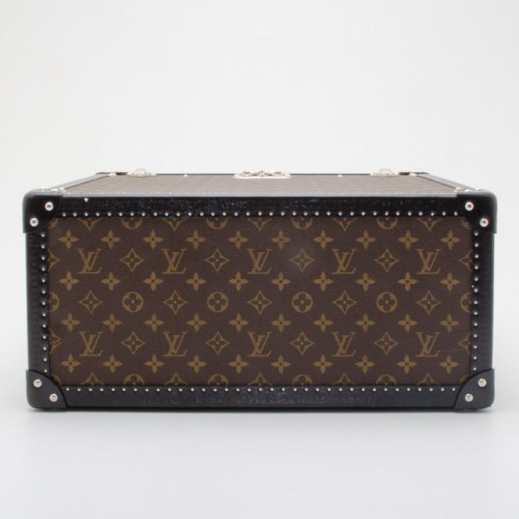 Pre Owned Louis Vuitton Monogram Macassar Custom Order Limited Briefcase