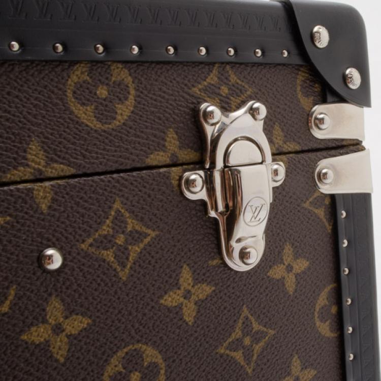 Pre Owned Louis Vuitton Monogram Macassar Custom Order Limited Briefcase