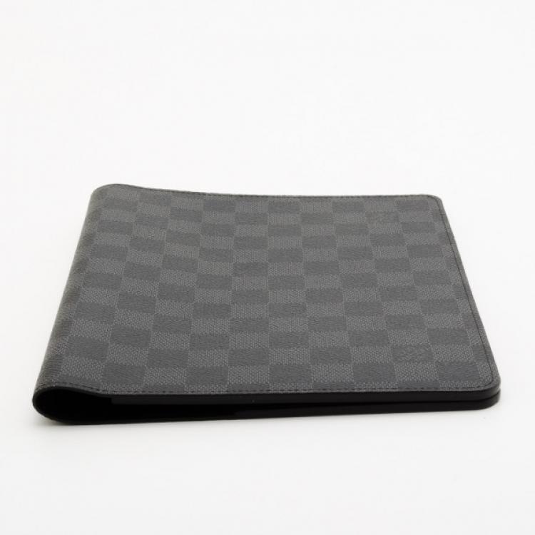 Pre Owned Louis Vuitton Damier Graphite Agenda Cover 