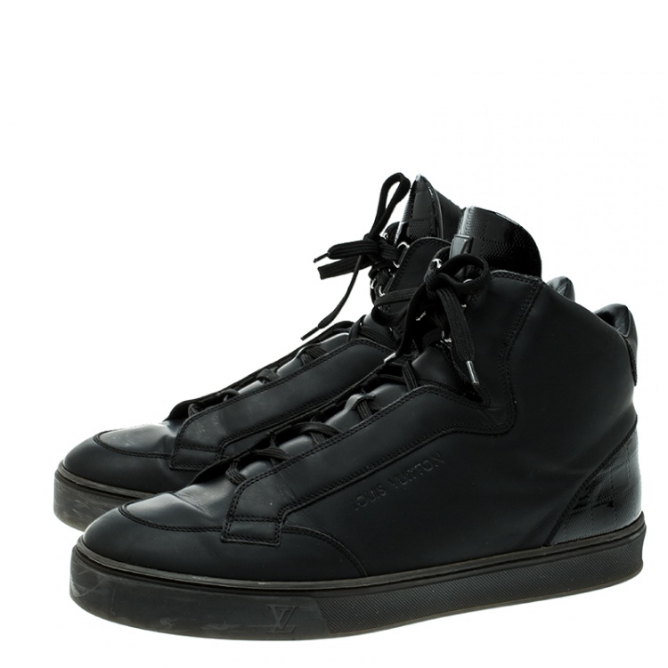 louis vuitton black sneakers mens