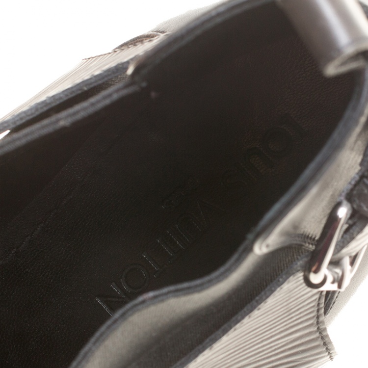 Pre Owned Louis Vuitton Black Leather Greenwich Ankle Boots Size 44.5