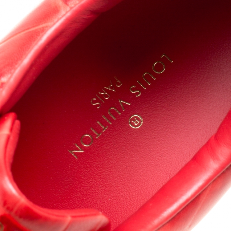 louis vuitton red shoes