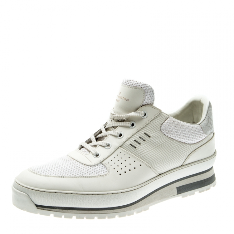 Louis Vuitton Harlem sneaker white epi leather 9 LV or 10 US 43 EUR FD1126