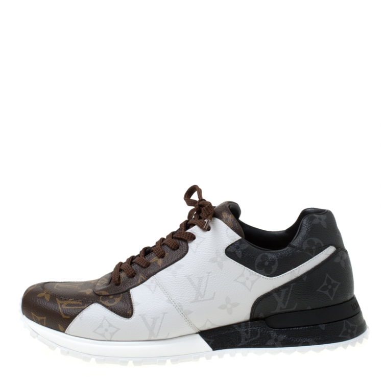 LOUIS VUITTON DAMIER RUN AWAY sneakers mesh UK9 / US10 shoes 100% Authentic