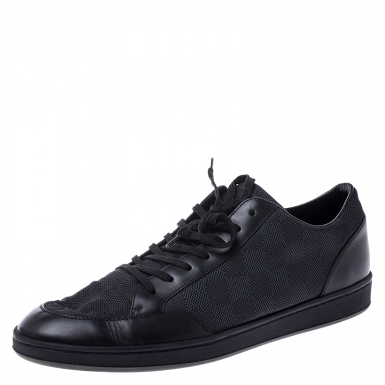 Louis Vuitton - Nylon & Suede Leather Men Sneakers Back 6,5