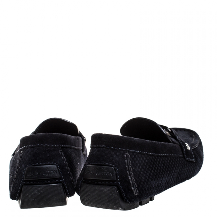 Louis Vuitton Black Knit Fabric V.N.R. Sneakers Size 41.5 Louis Vuitton