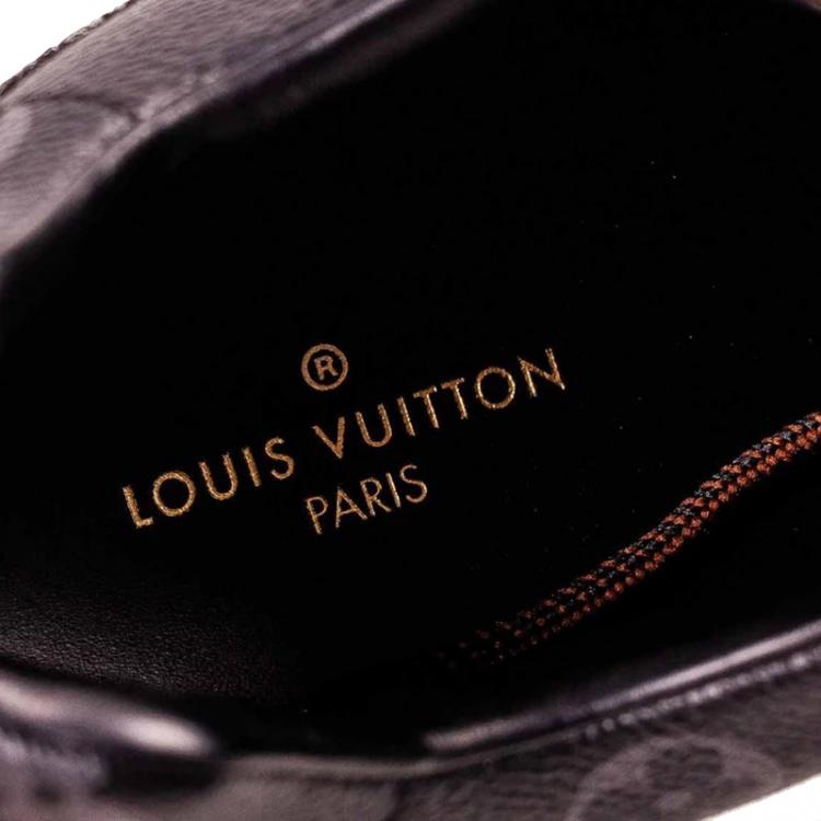 Pre Owned Louis Vuitton Monogram Run Away Sneakers Size 42.5