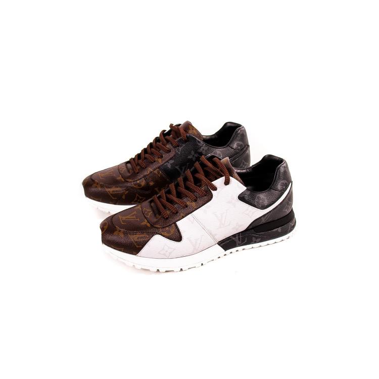 Pre Owned Louis Vuitton Monogram Run Away Sneakers Size 42.5