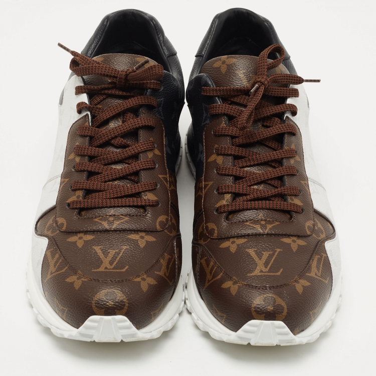 Pre Owned Louis Vuitton Multicolor Monogram Canvas Runaway Sneakers Size 45 