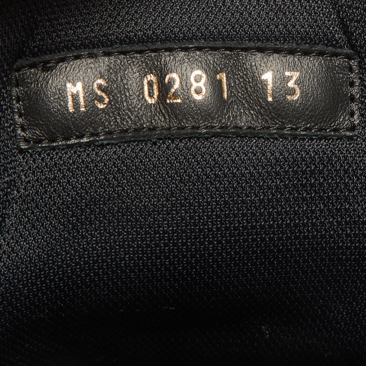Pre Owned Louis Vuitton Tricolor Monogram Canvas And Leather Rivoli High Top Sneakers Size 47