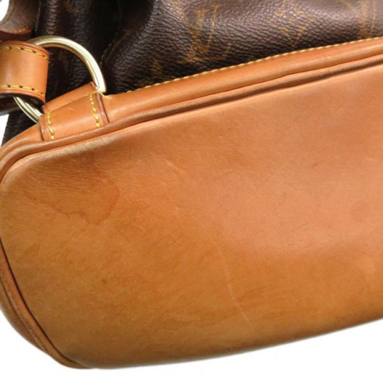 Pre Owned Louis Vuitton Monogram Montsouris MM Backpack