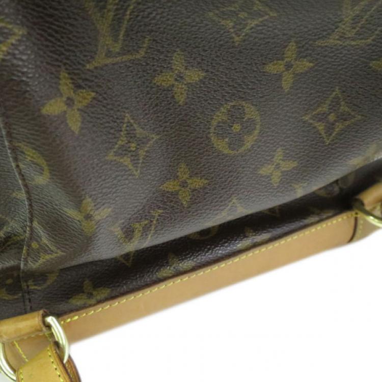 Pre Owned Louis Vuitton Monogram Montsouris MM Backpack