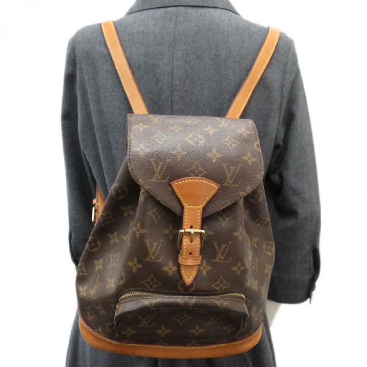 مملوكة مسبقًا Louis Vuitton Monogram Montsouris MM Backpack