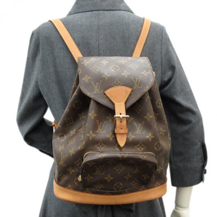 Louis Vuitton Monogram Montsouris MM Backpack Louis Vuitton TLC