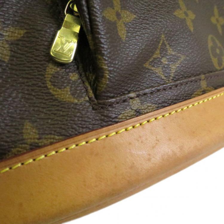 Pre Owned Louis Vuitton Monogram Montsouris MM Backpack