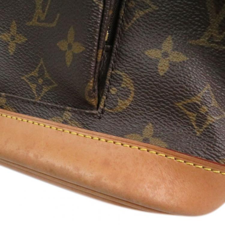 Pre Owned Louis Vuitton Monogram Montsouris MM Backpack