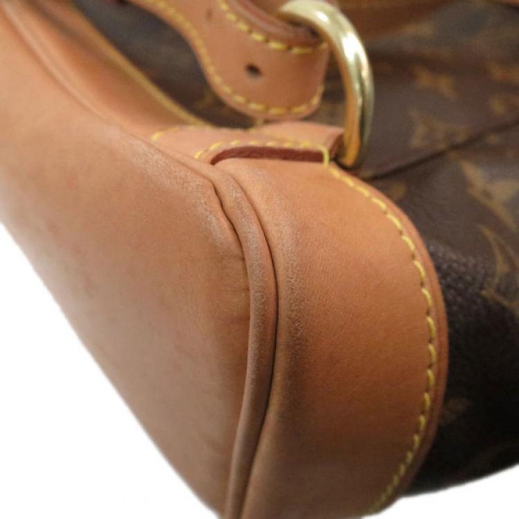 Pre Owned Louis Vuitton Monogram Montsouris MM Backpack