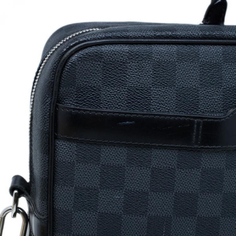 Pre Owned Louis Vuitton Damier Graphite Porte-Documents Voyage Briefcase GM