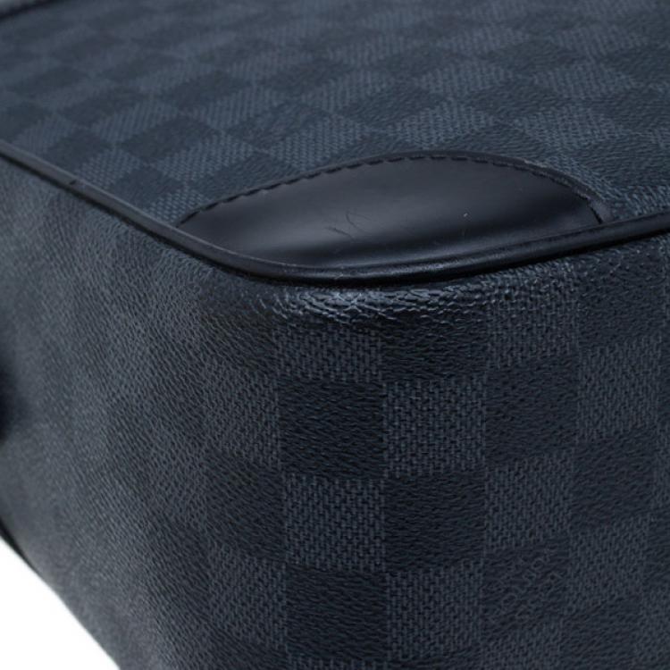 Pre Owned Louis Vuitton Damier Graphite Porte-Documents Voyage Briefcase GM