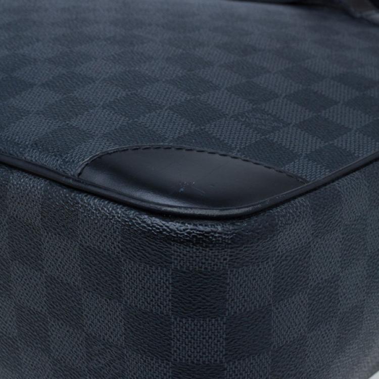 Pre Owned Louis Vuitton Damier Graphite Porte-Documents Voyage Briefcase GM