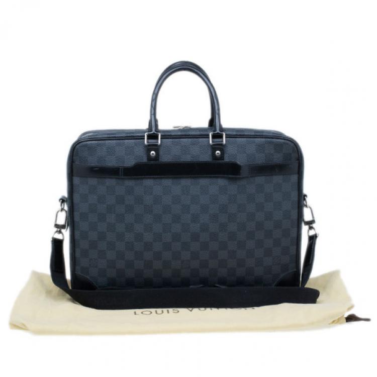 Pre Owned Louis Vuitton Damier Graphite Porte-Documents Voyage Briefcase GM