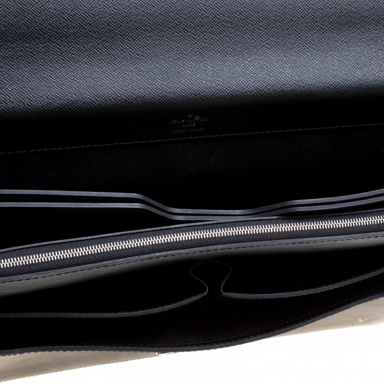 Pre Owned Louis Vuitton Black Epi Leather Robusto 2 Compartment Briefcase 