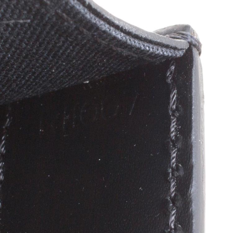 Pre Owned Louis Vuitton Black Epi Leather Robusto 2 Compartment Briefcase 