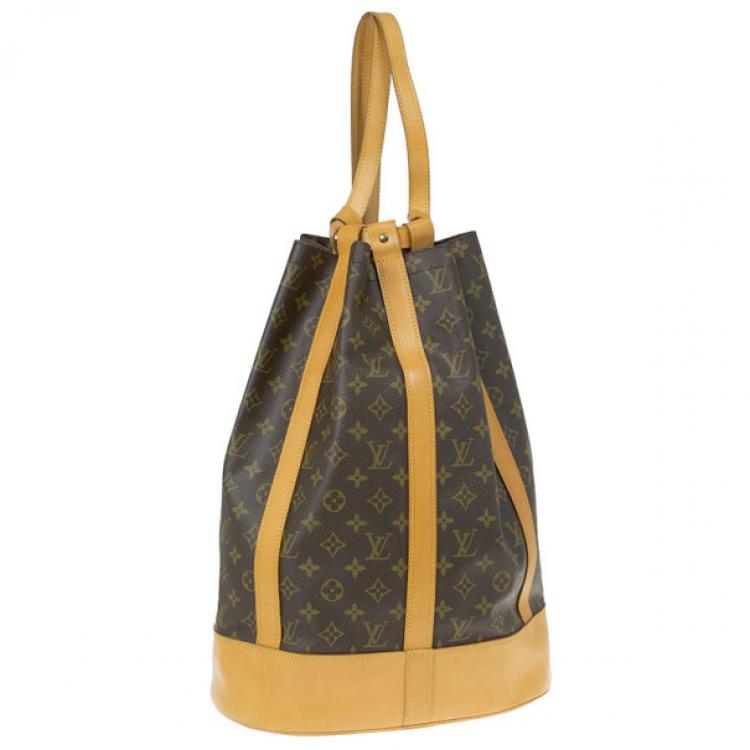 Pre Owned Louis Vuitton Monogram Canvas Randonnee GM
