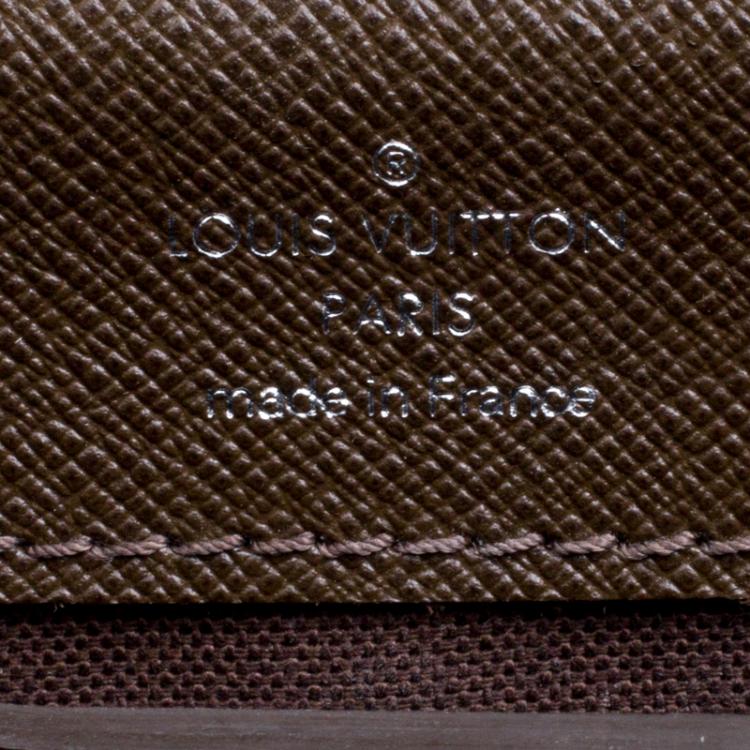 Pre Owned Louis Vuitton Grizzli Taiga Leather Robusto 1 Compartment Briefcase