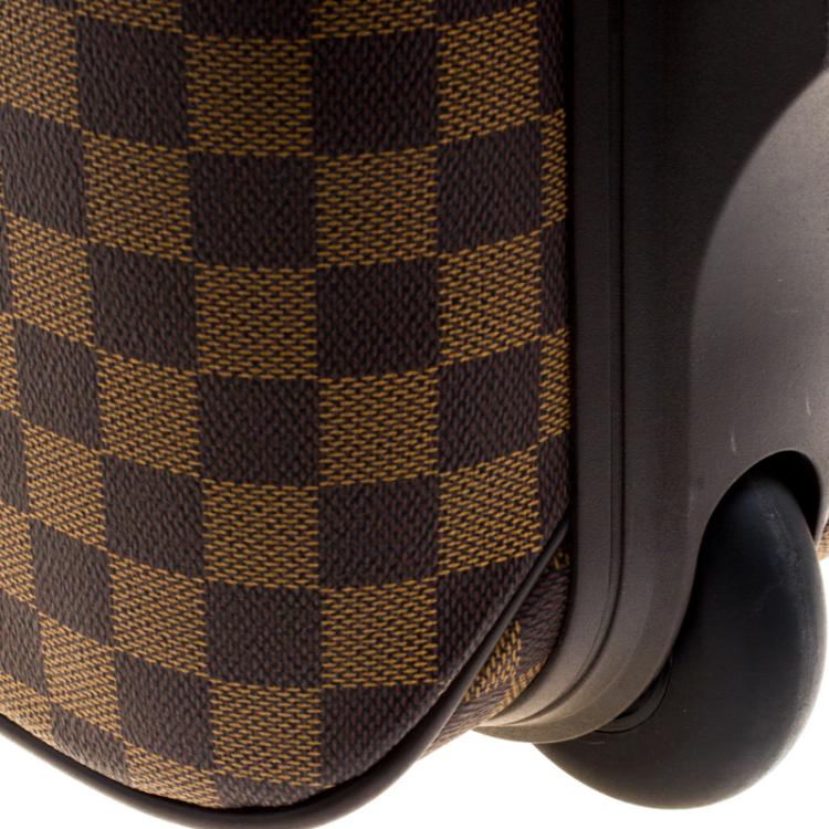 Pre Owned Louis Vuitton Damier Ebene Canvas Pegase 55 Luggage
