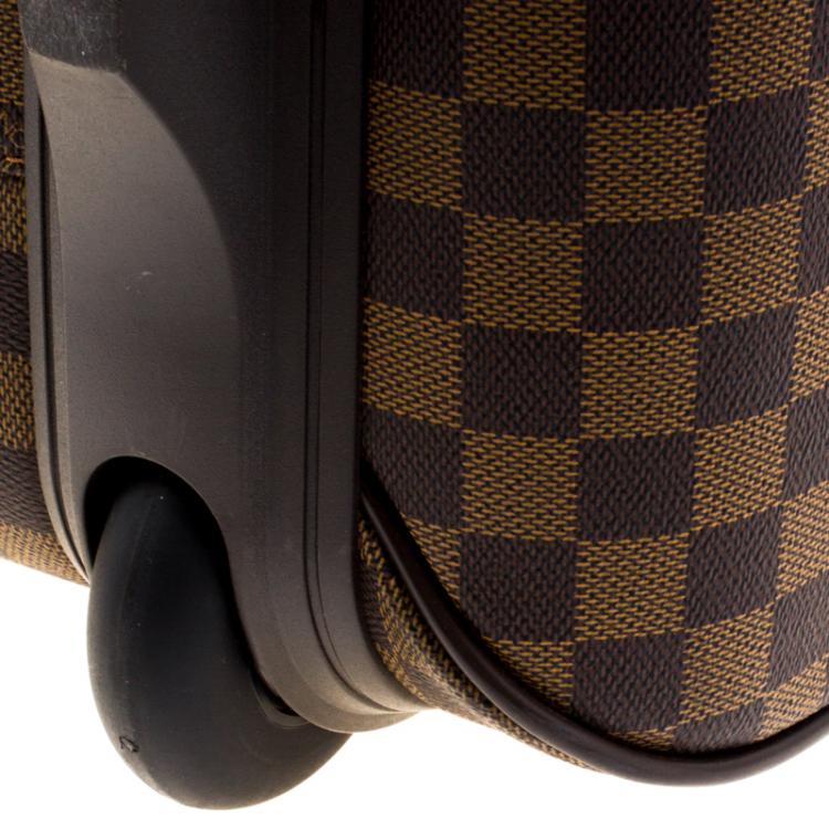 Pre Owned Louis Vuitton Damier Ebene Canvas Pegase 55 Luggage