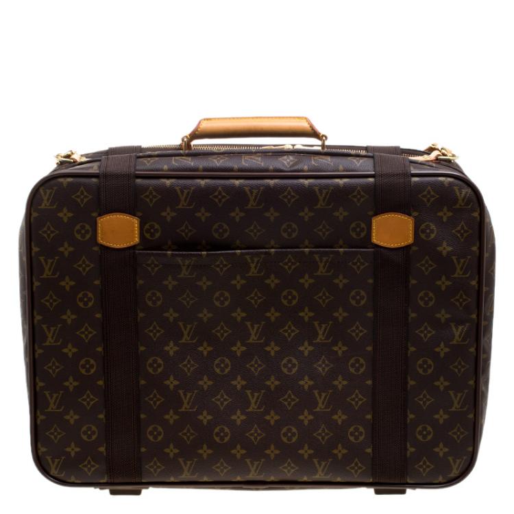 Pre Owned Louis Vuitton Monogram Canvas Satellite 53 Suitcase