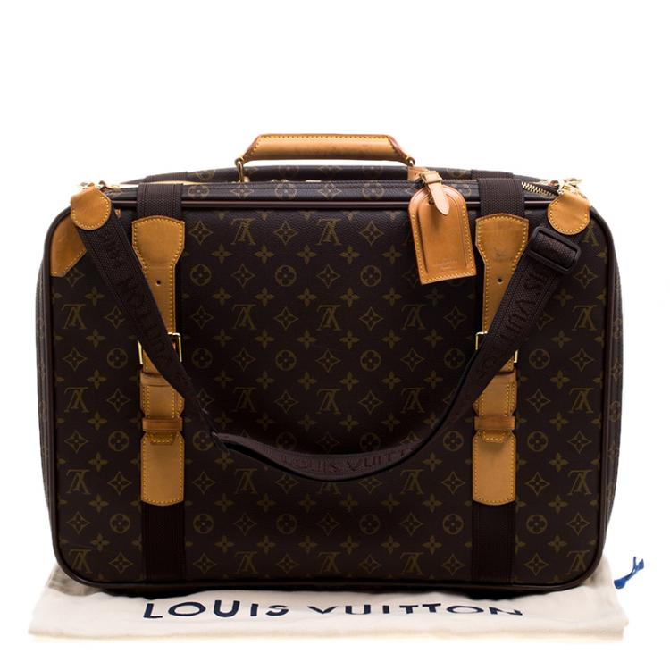 Pre Owned Louis Vuitton Monogram Canvas Satellite 53 Suitcase