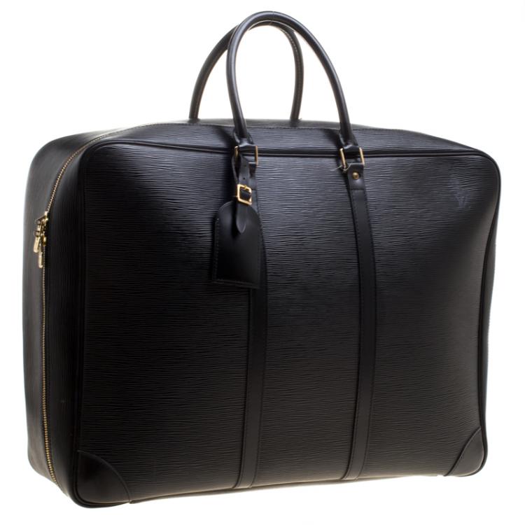 Pre Owned Louis Vuitton Black Epi Leather Sirius Luggage