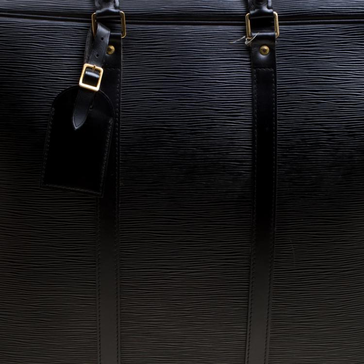 Pre Owned Louis Vuitton Black Epi Leather Sirius Luggage