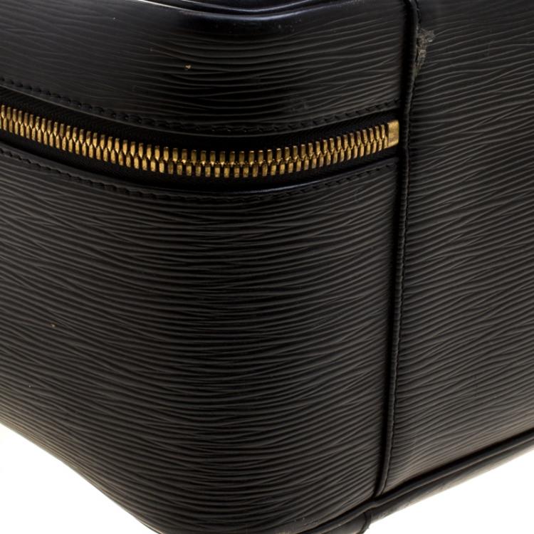 Pre Owned Louis Vuitton Black Epi Leather Sirius Luggage
