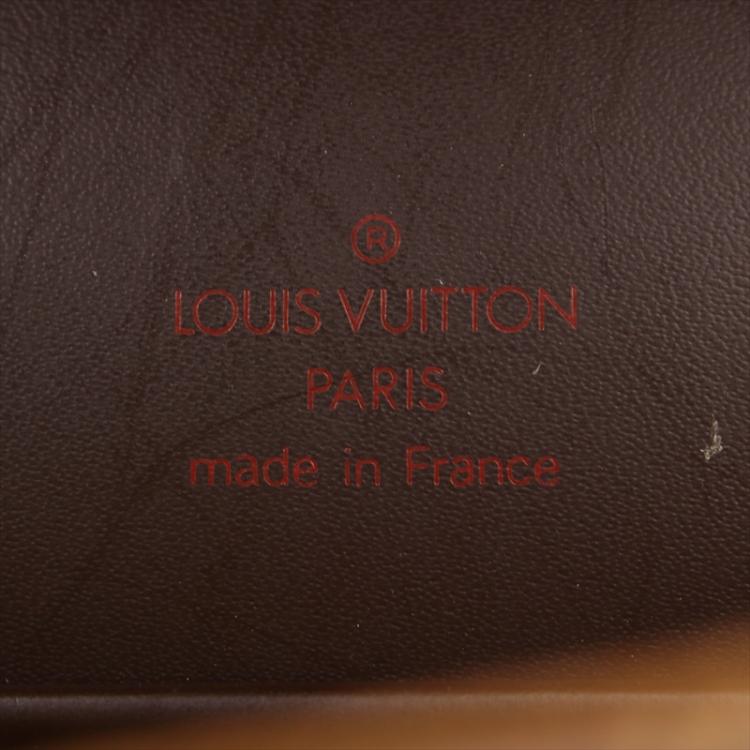 Pre Owned Louis Vuitton Damier Ebene Canvas Altona Briefcase GM