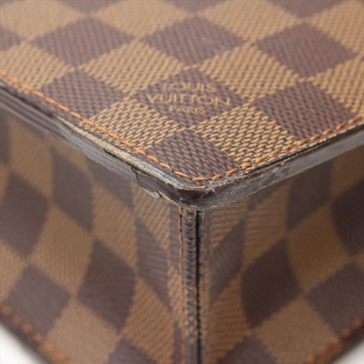 Pre Owned Louis Vuitton Damier Ebene Canvas Altona Briefcase GM
