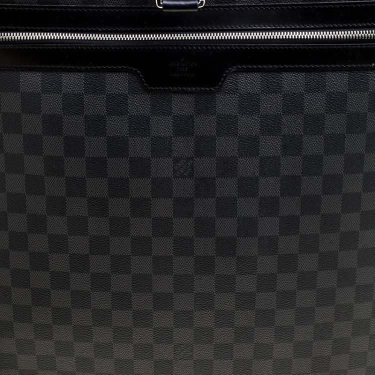 Pre Owned Louis Vuitton Damier Graphite Canvas Pegase 55 Luggage