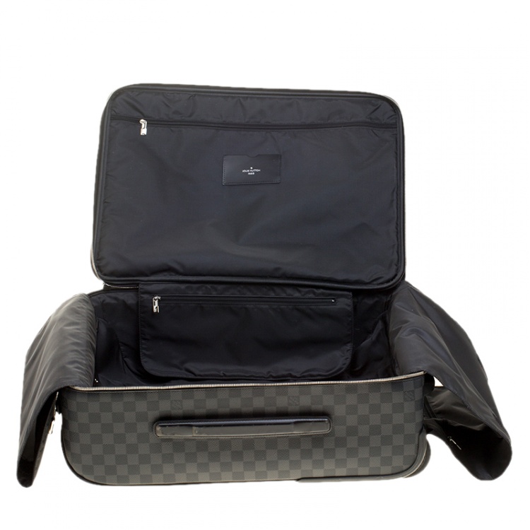 Pre Owned Louis Vuitton Damier Graphite Canvas Pegase 55 Luggage