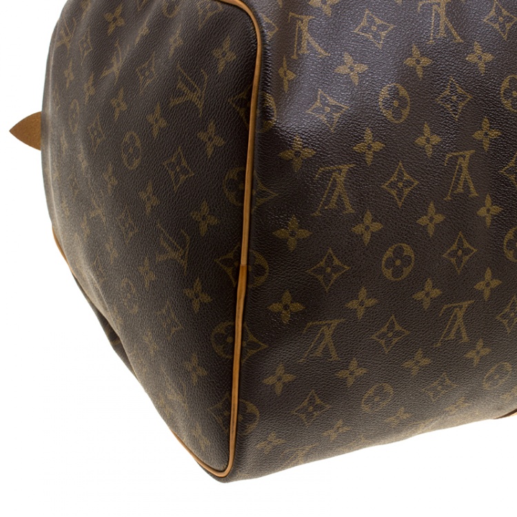 Pre Owned Louis Vuitton Monogram Canvas Keepall 55 Bag