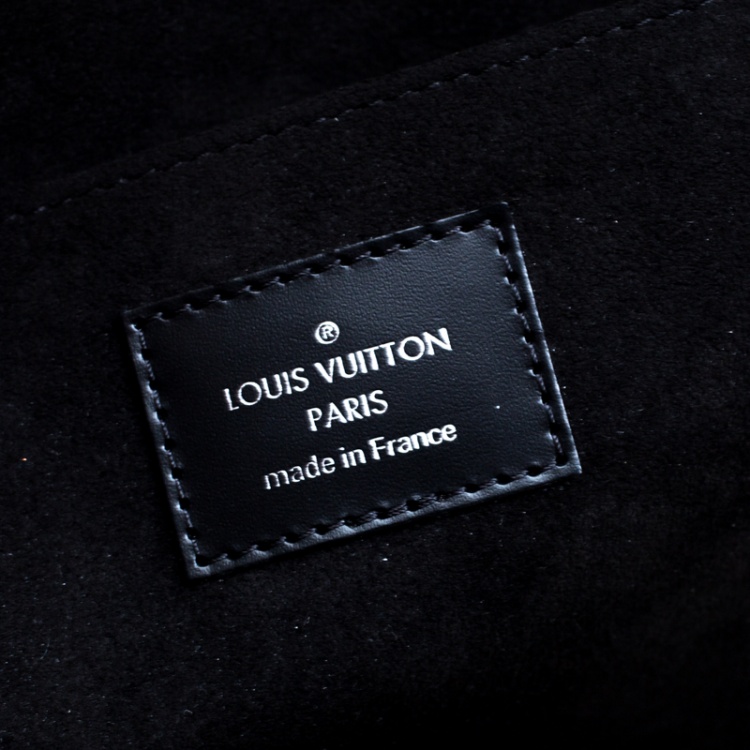 Pre Owned Louis Vuitton Black Epi Leather Poche Documents Portfolio Case