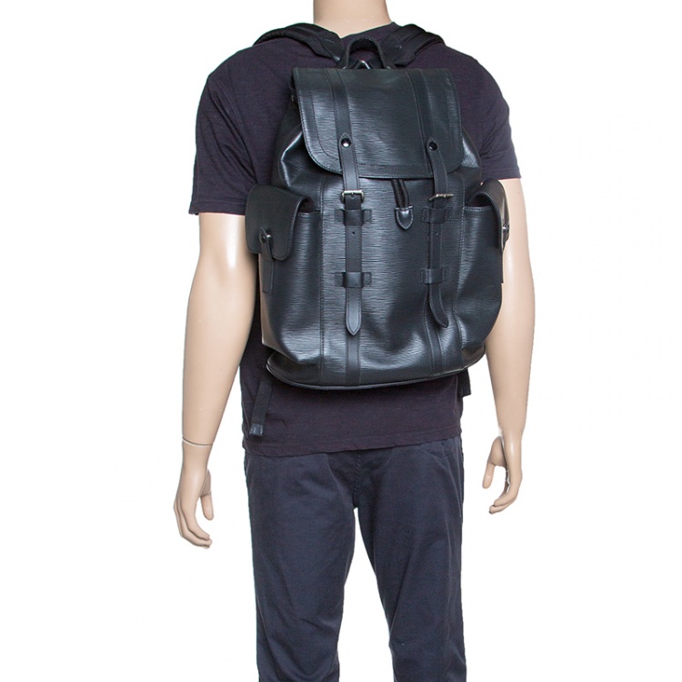 Louis Vuitton Christopher Backpack EPI Black - M50159 – iPawniShop